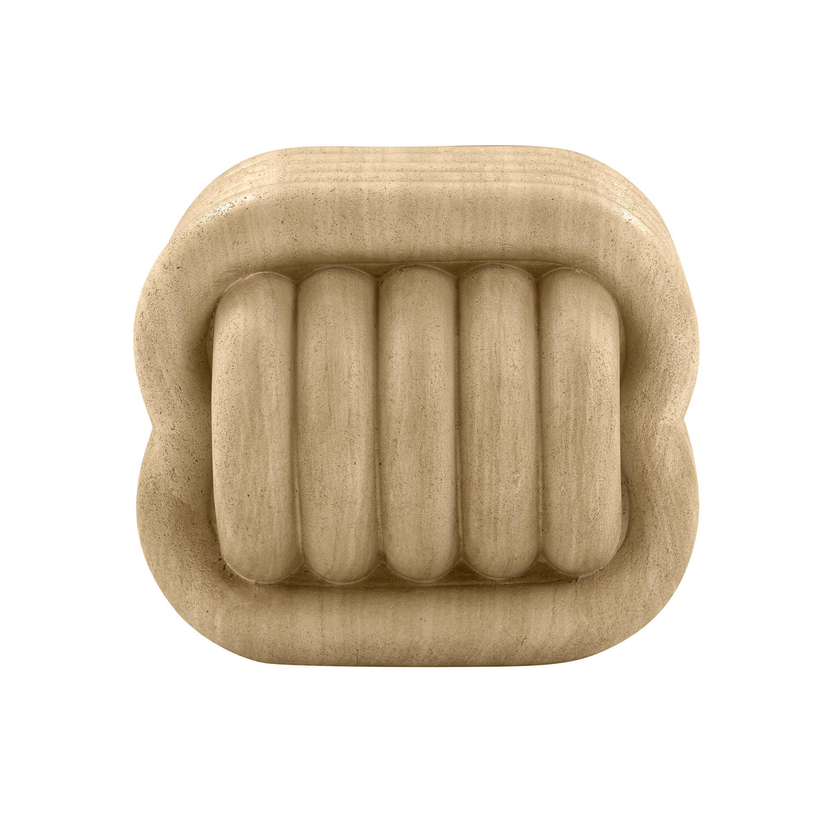 Love Knot Concrete Indoor/Outdoor Accent Stool - View 3