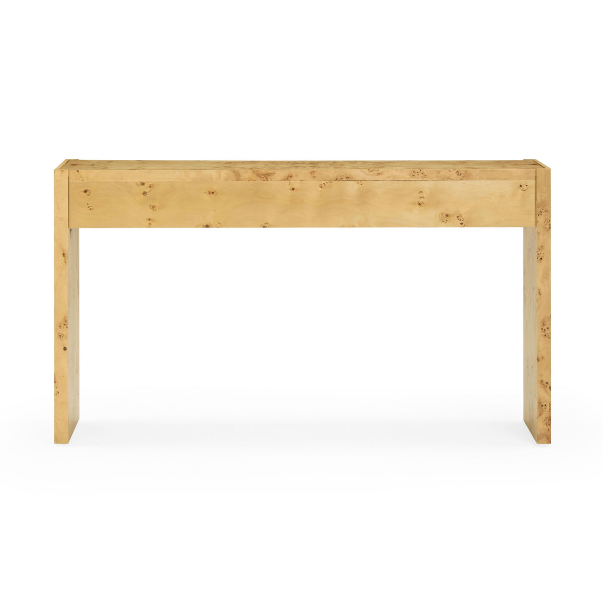 Brandyss 54" Burl Console Table
