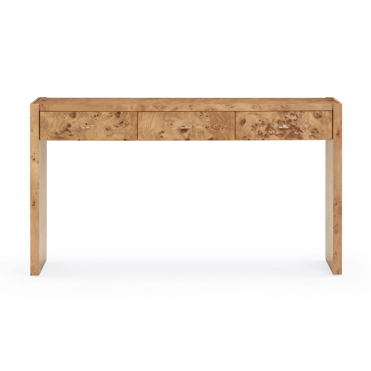 Brandyss 54" Burl Console Table