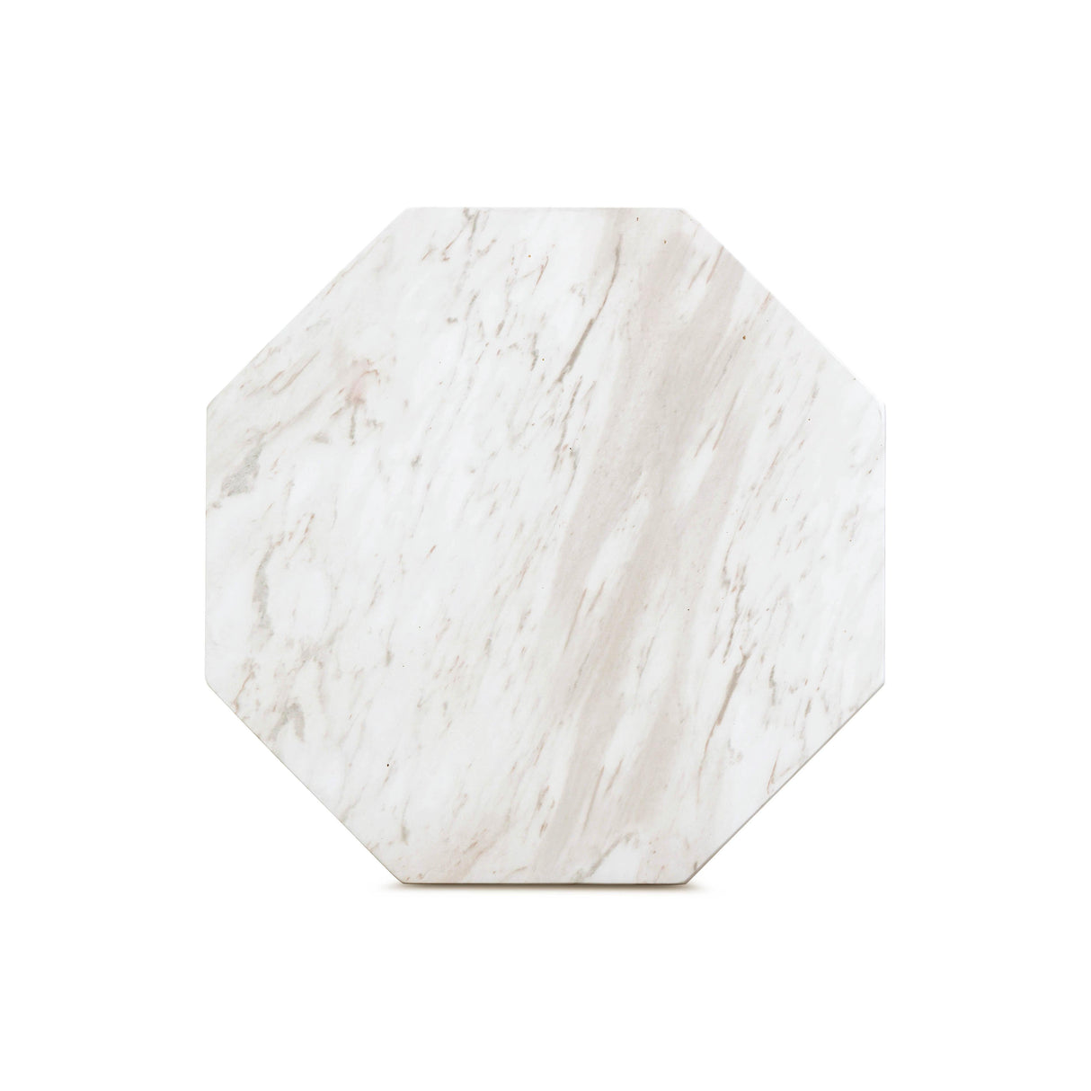 Esme Faux Marble Indoor / Outdoor Round Side Table