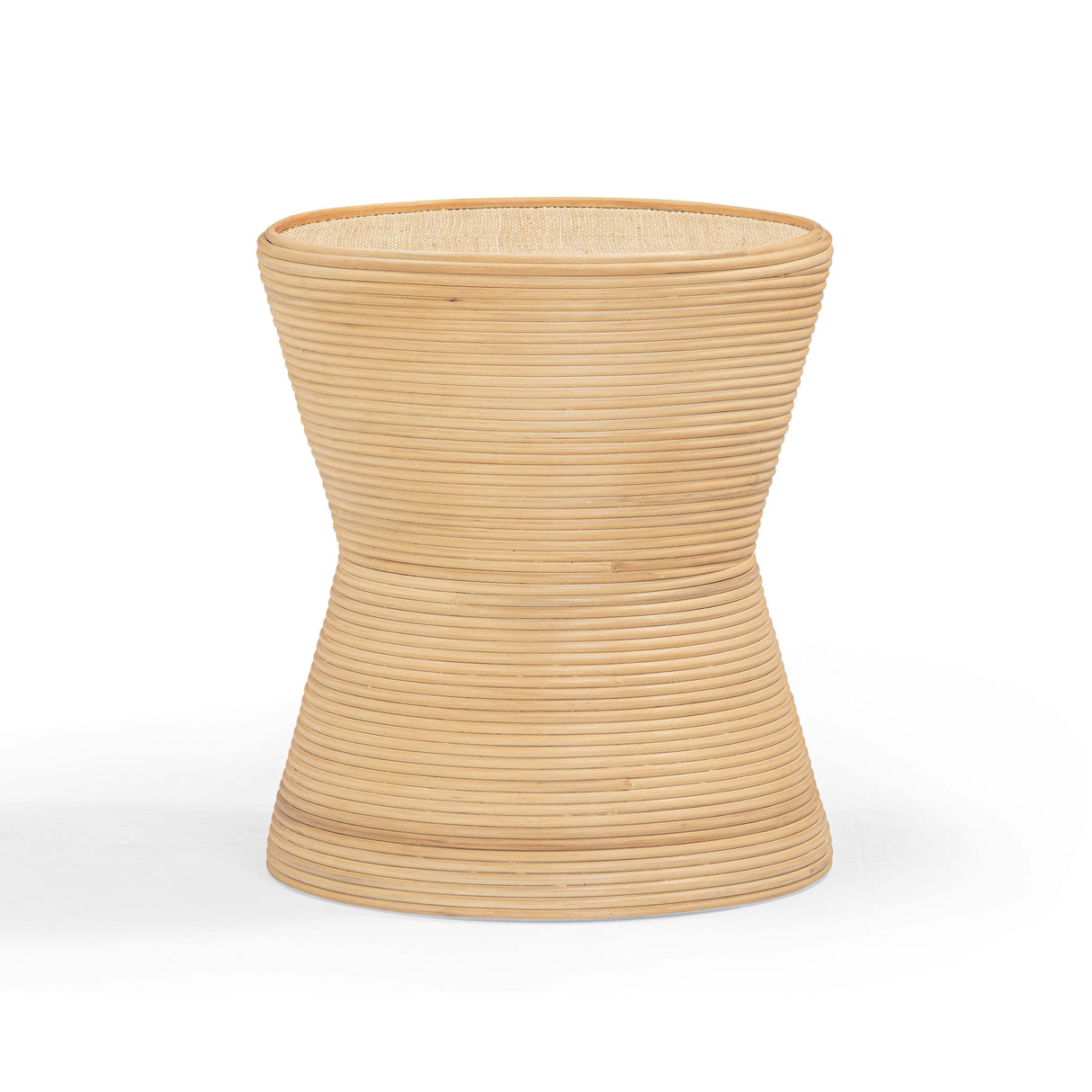 Henri Natural Rattan Side Table