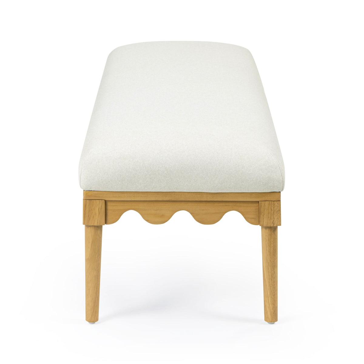 Oodle 56.5" Performance Vegan Mohair Bench - View 11