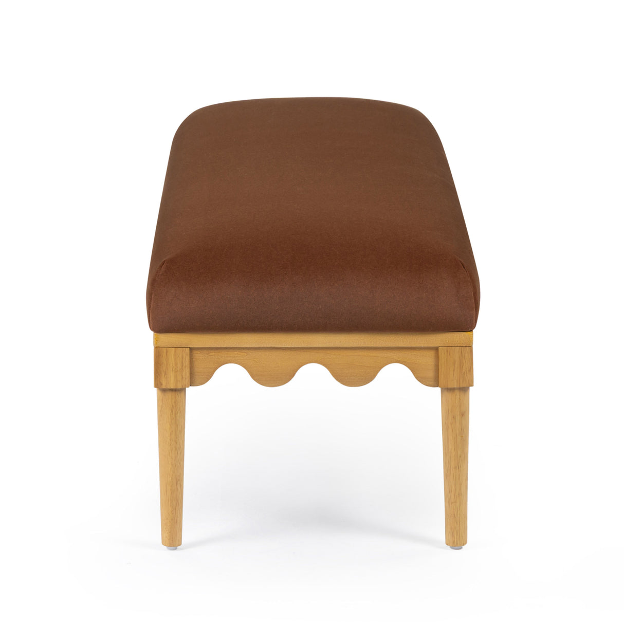 Oodle 56.5" Vegan Mohair Bench