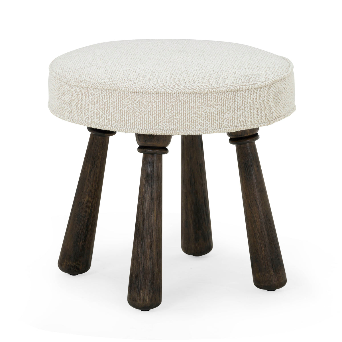 Pookie Performance Boucle Accent Stool - View 3