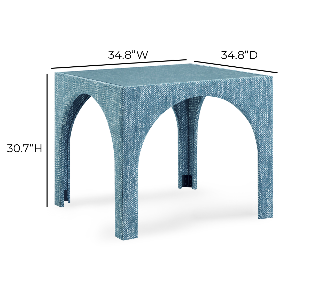 Tomlin 35" Square Mahjong Table - View 8