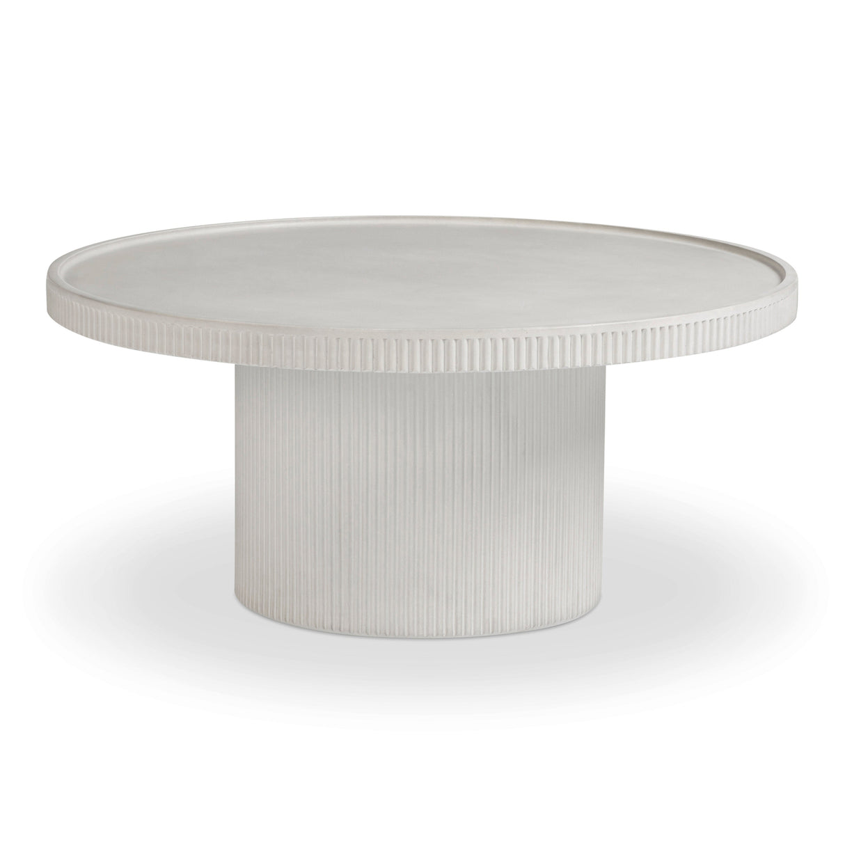 Darcy 36" Concrete Indoor / Outdoor Round Coffee Table