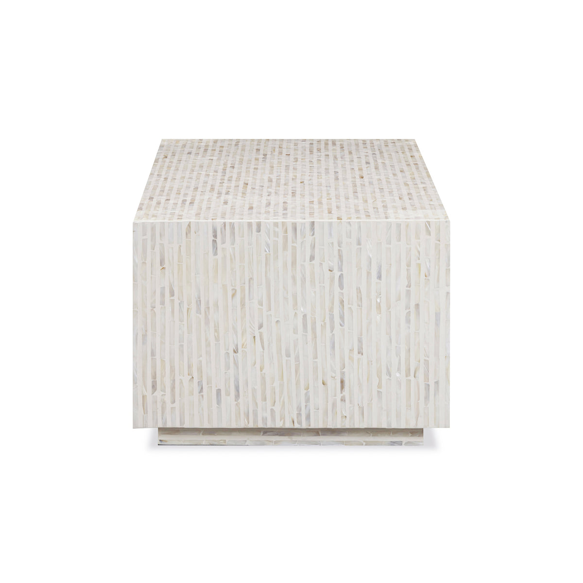 Earl 48" Shell Rectangular Coffee Table - View 5