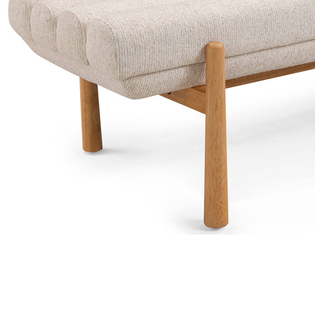 Julianna 56" Textured Performance Fabric Bench - View 4