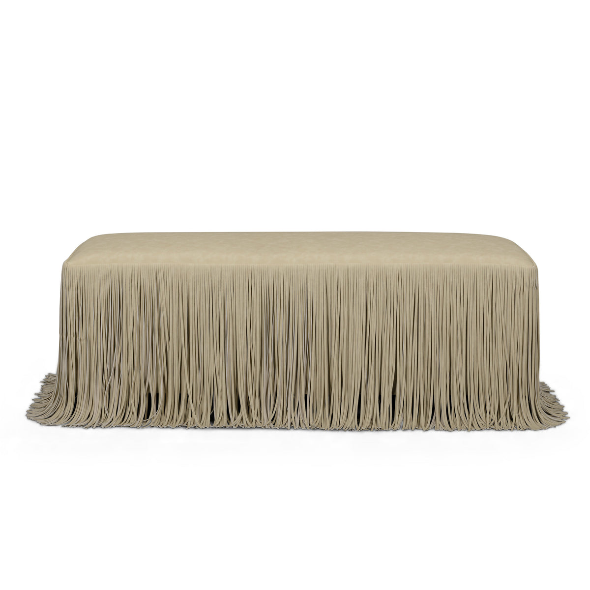 Shag Me 50" Performance Vegan Leather Bench - View 3