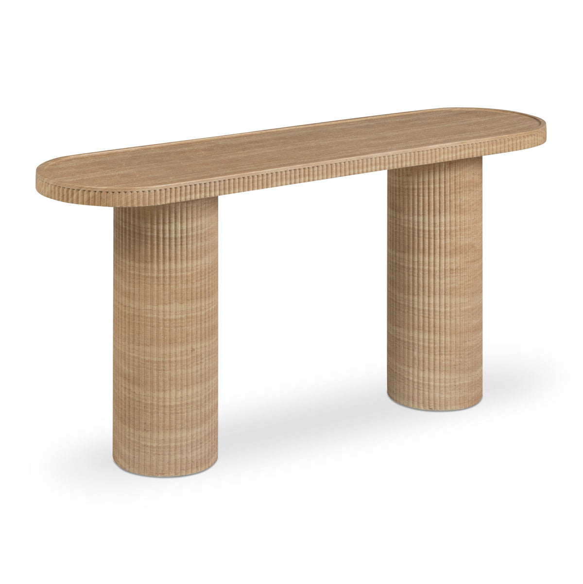 Darcy 59" Concrete Indoor/Outdoor Console Table - View 9