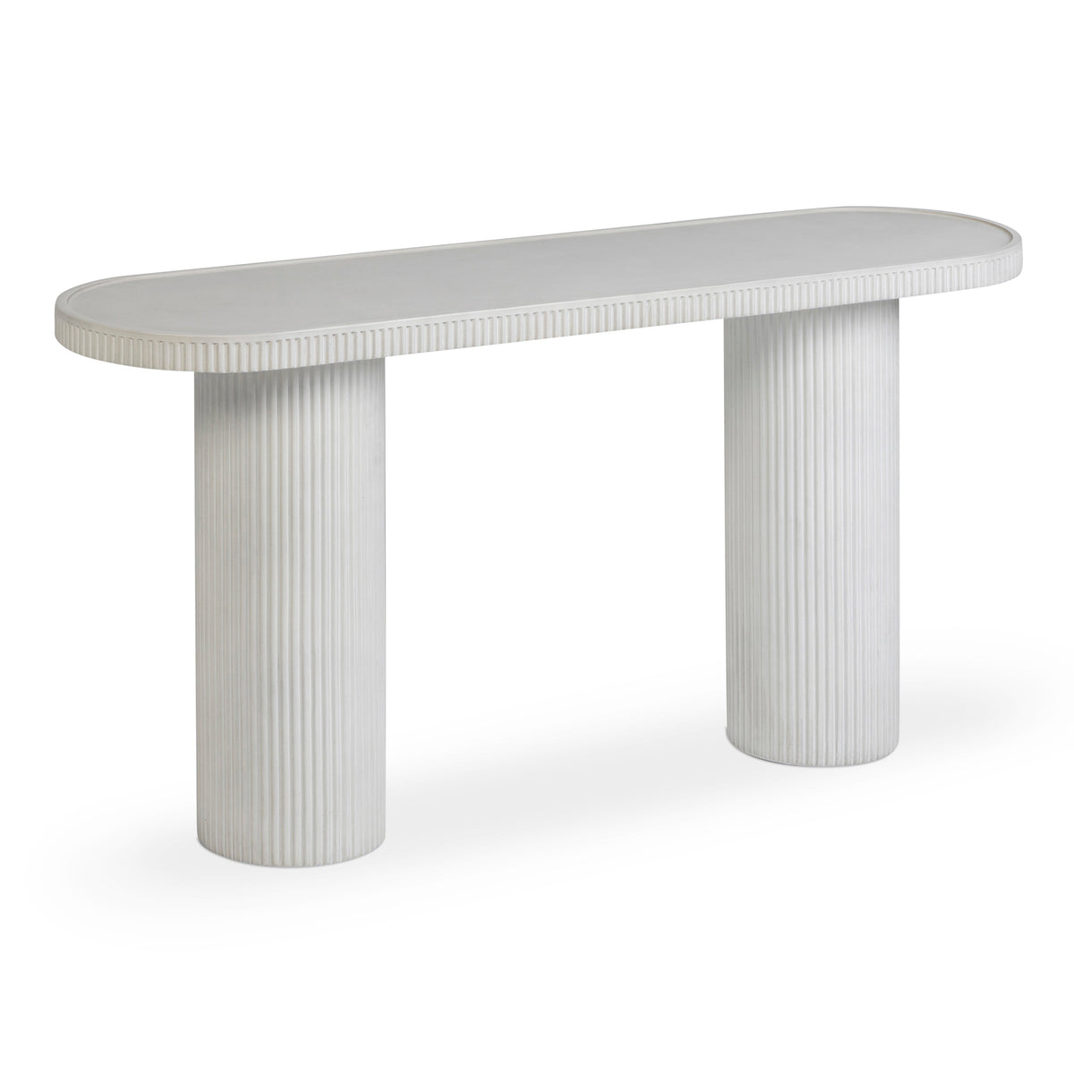 Darcy 59" Concrete Indoor/Outdoor Console Table - View 15