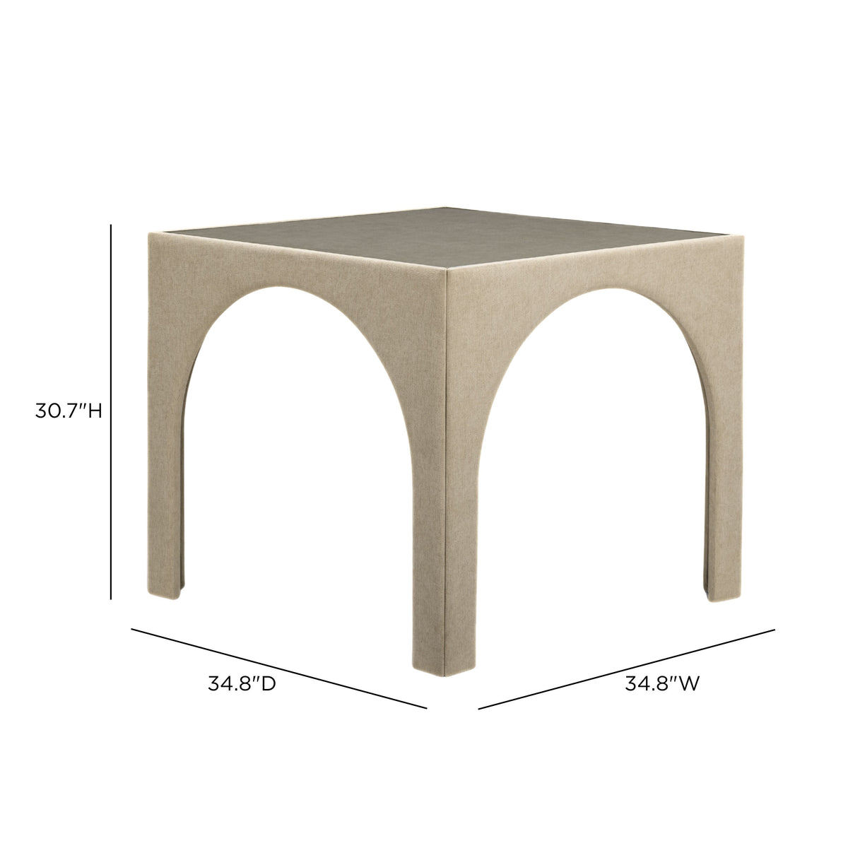 Tomlin 35" Square Mahjong Table - View 31