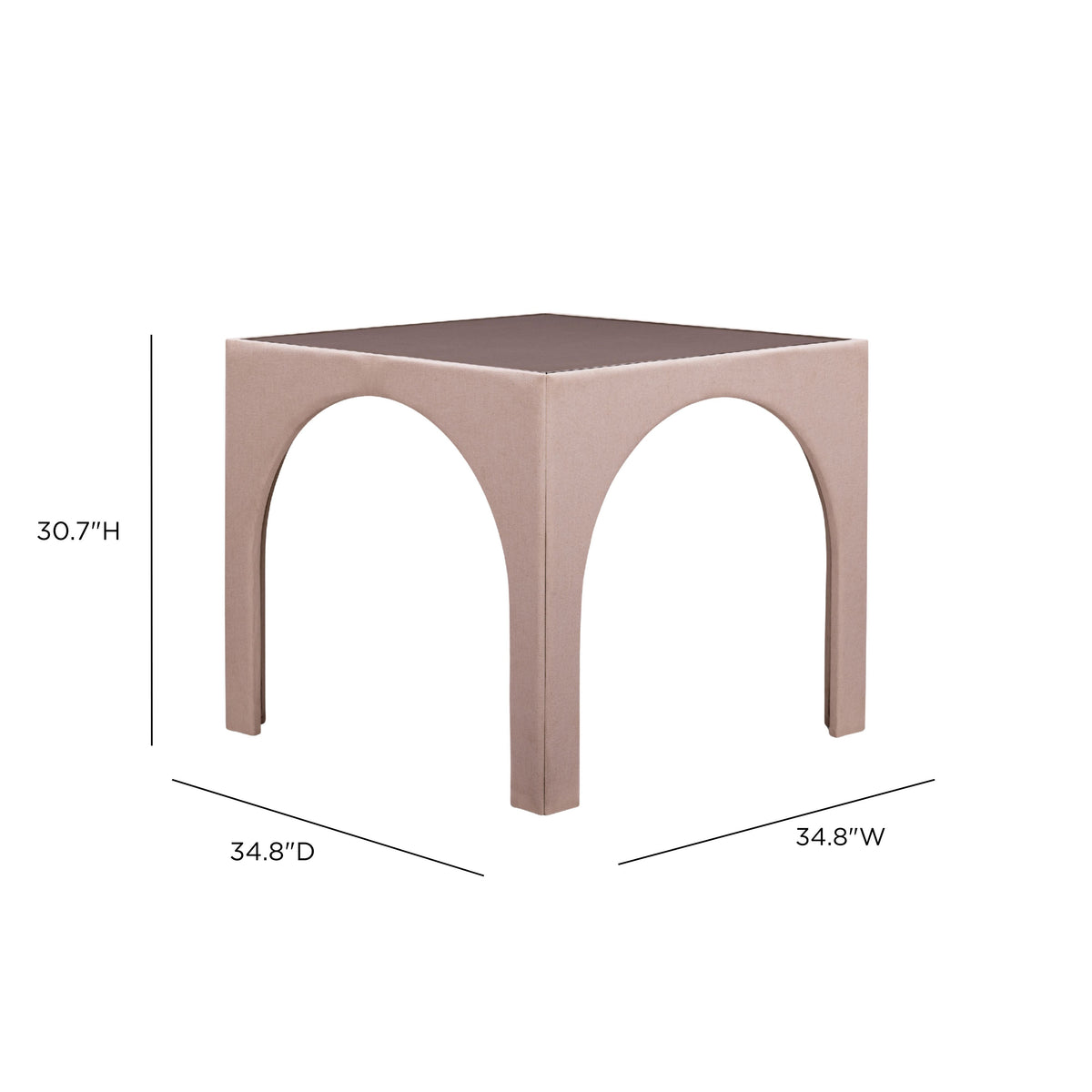 Tomlin 35" Square Mahjong Table - View 40