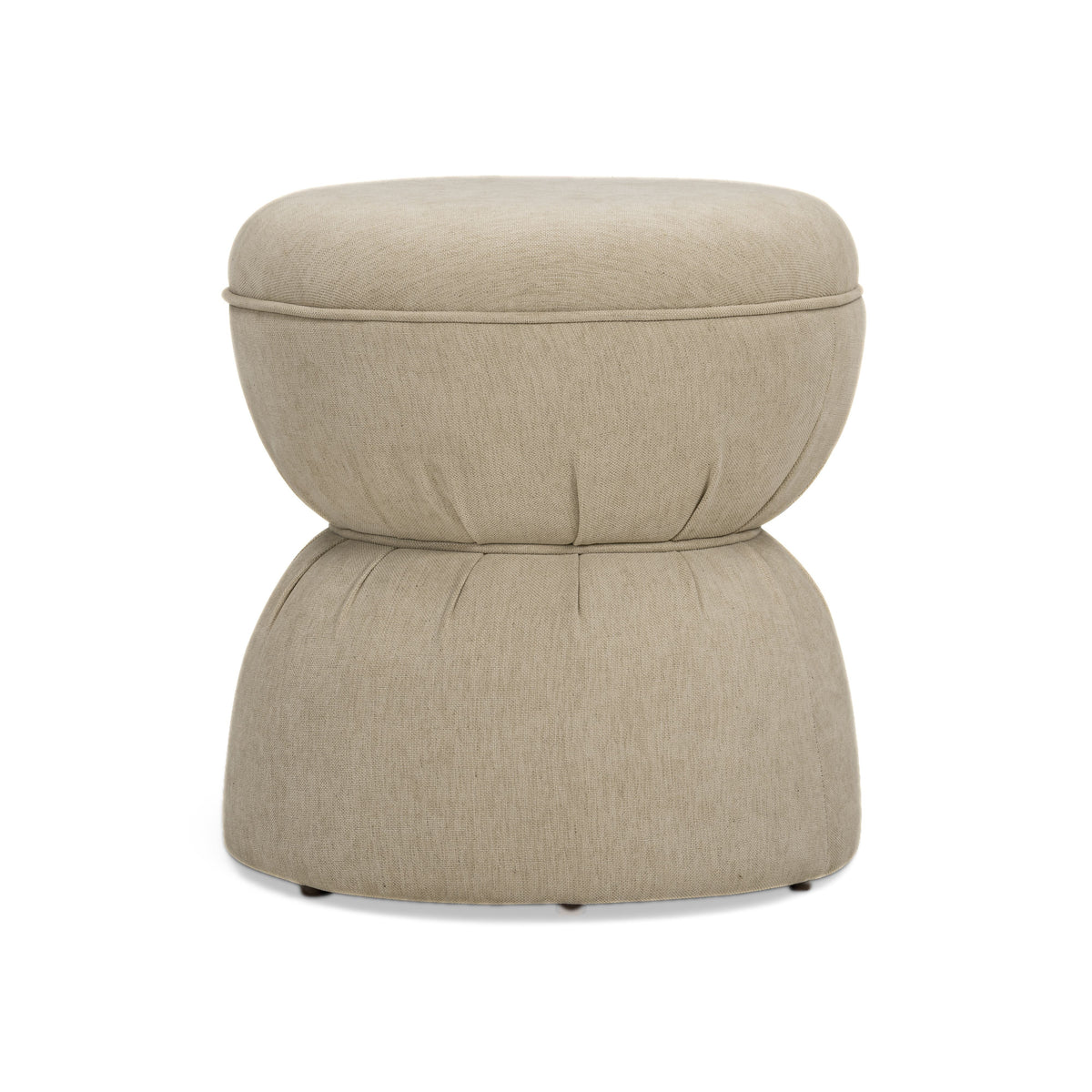 Tomlin Performance Chenille Game Table and Two Ottomans Set - View 8