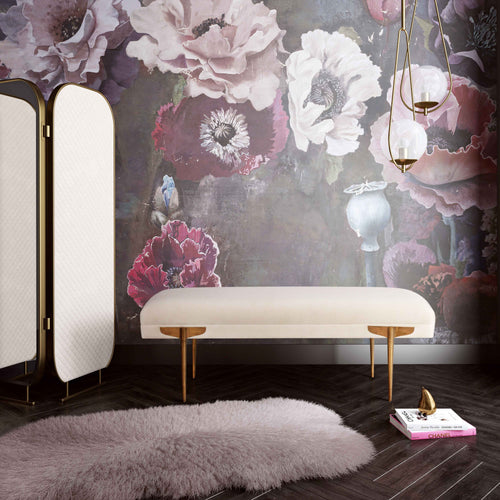 Brno 53.5" Velvet Bench