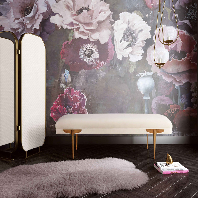 Brno 53.5" Velvet Bench