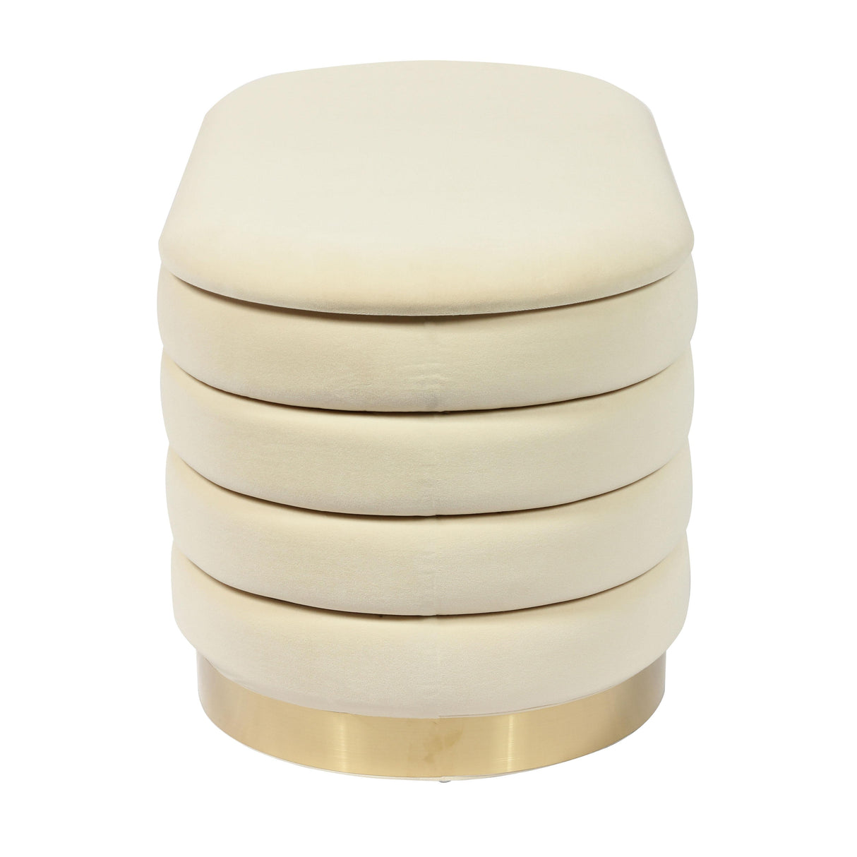 Lillian 31.5" Velvet Storage Bench