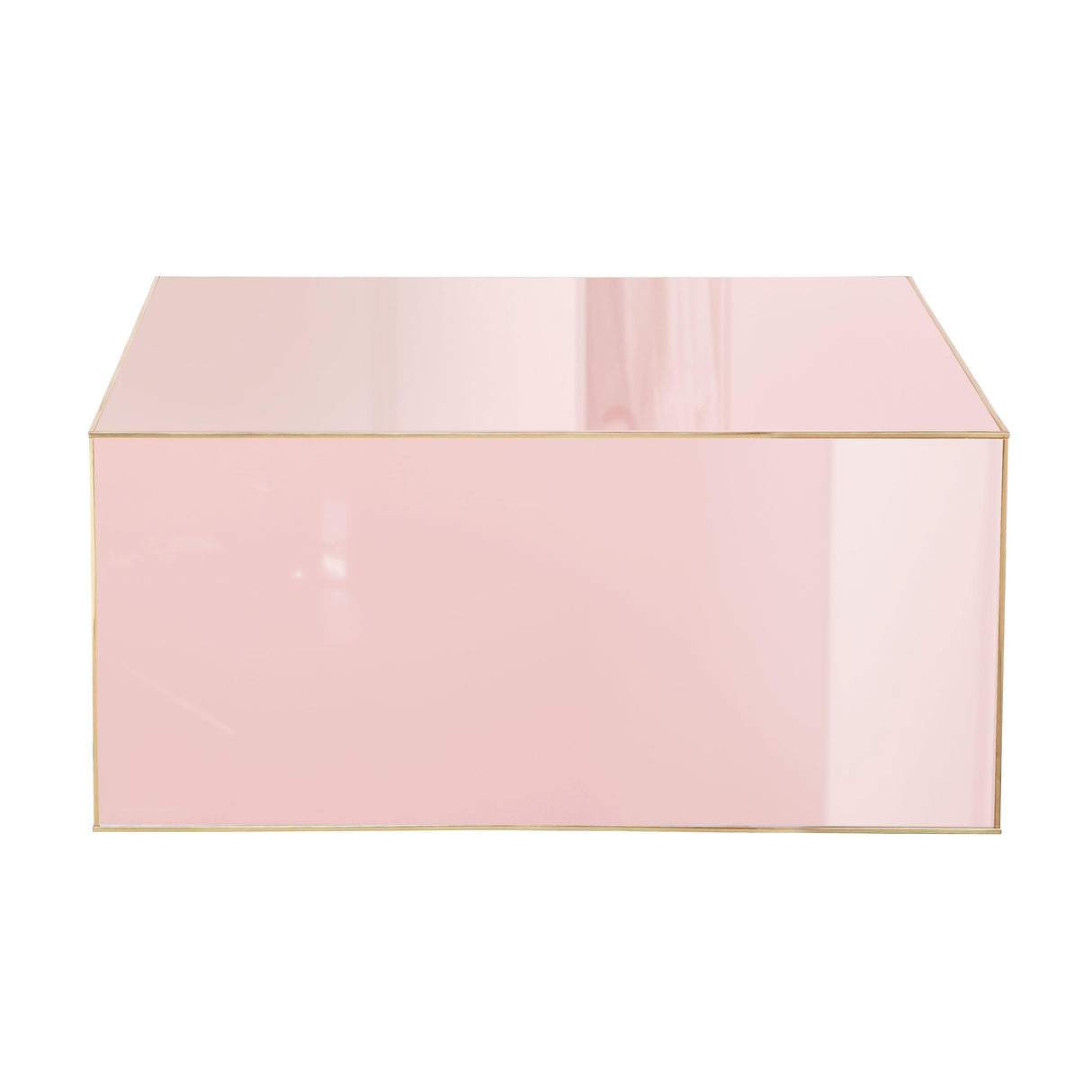 Havana 35" Glass Square Coffee Table