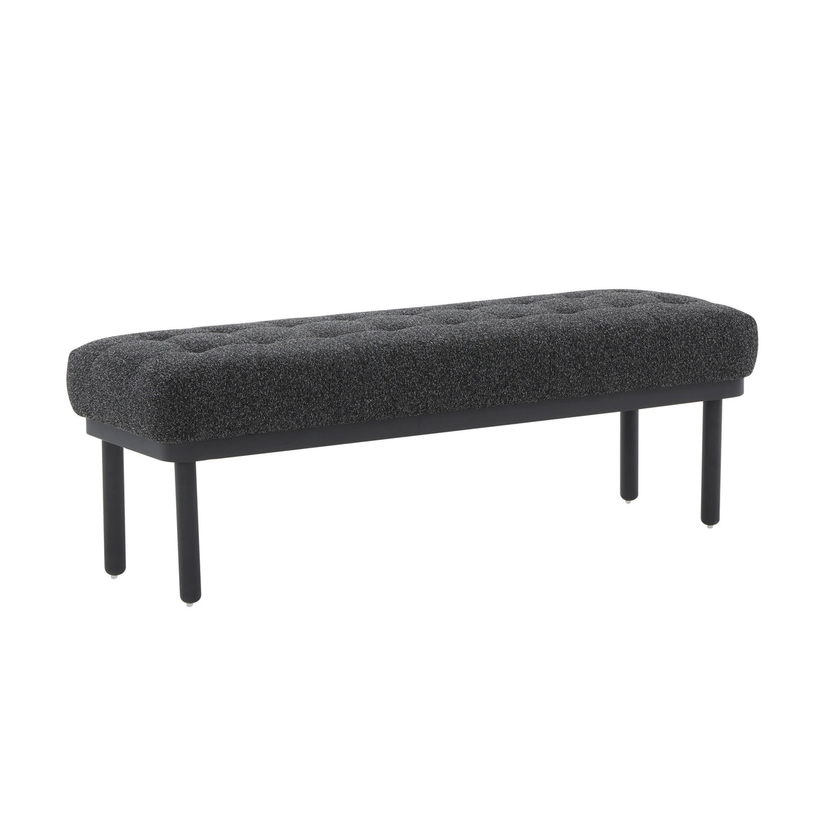 Olivia 53" Boucle Bench