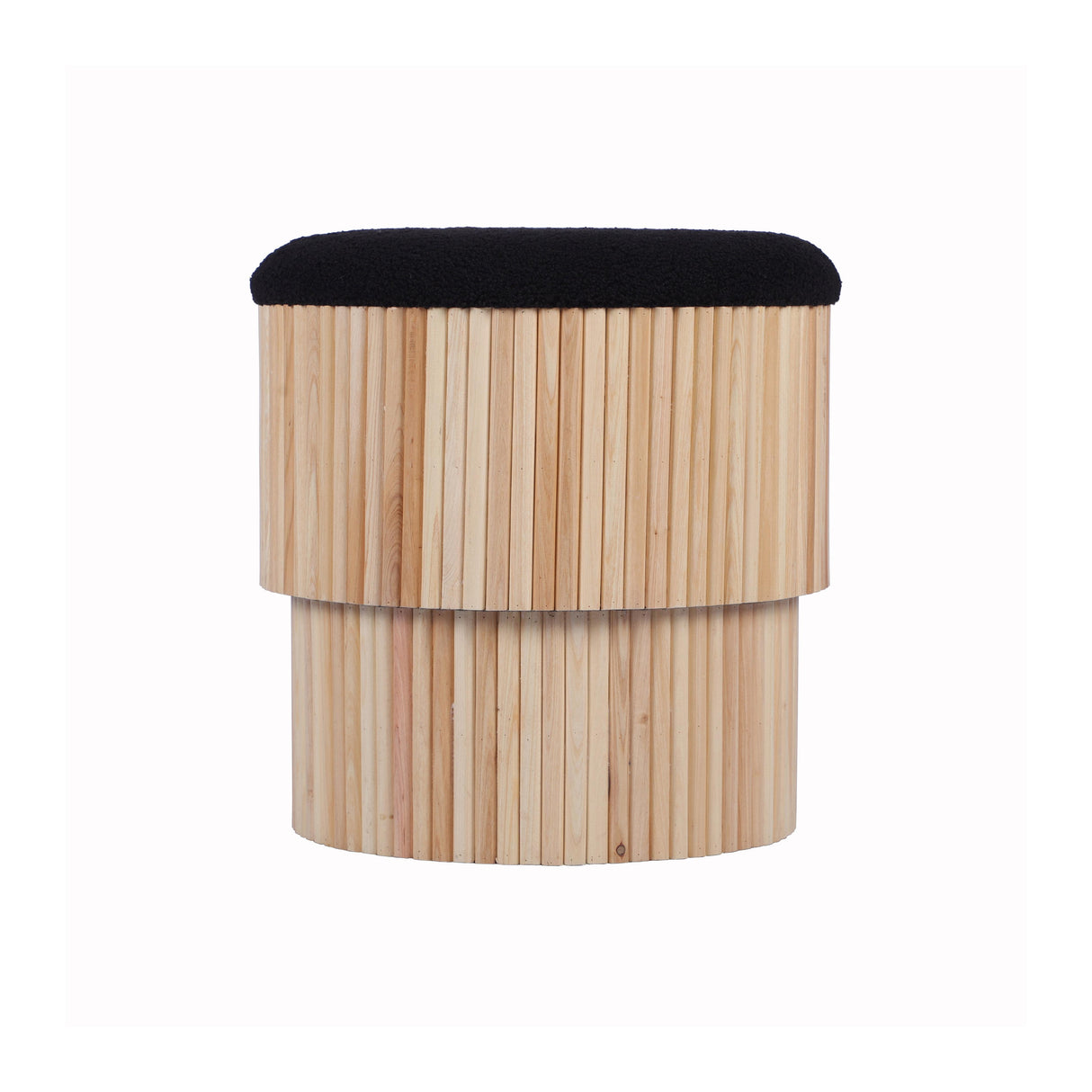 Sagano Tiered Storage Ottoman