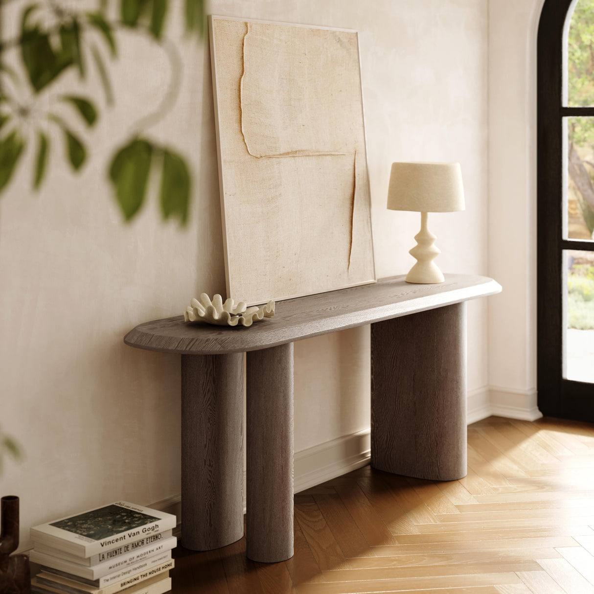 Rhema 71" Washed Ash Console Table