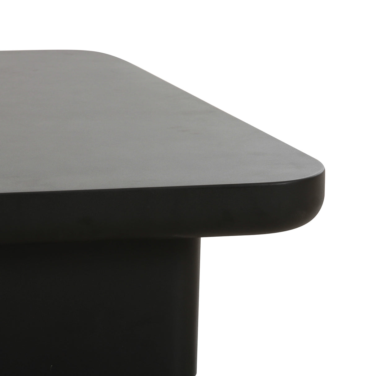 Yoko Black Coffee Table (31.5"-38.6")