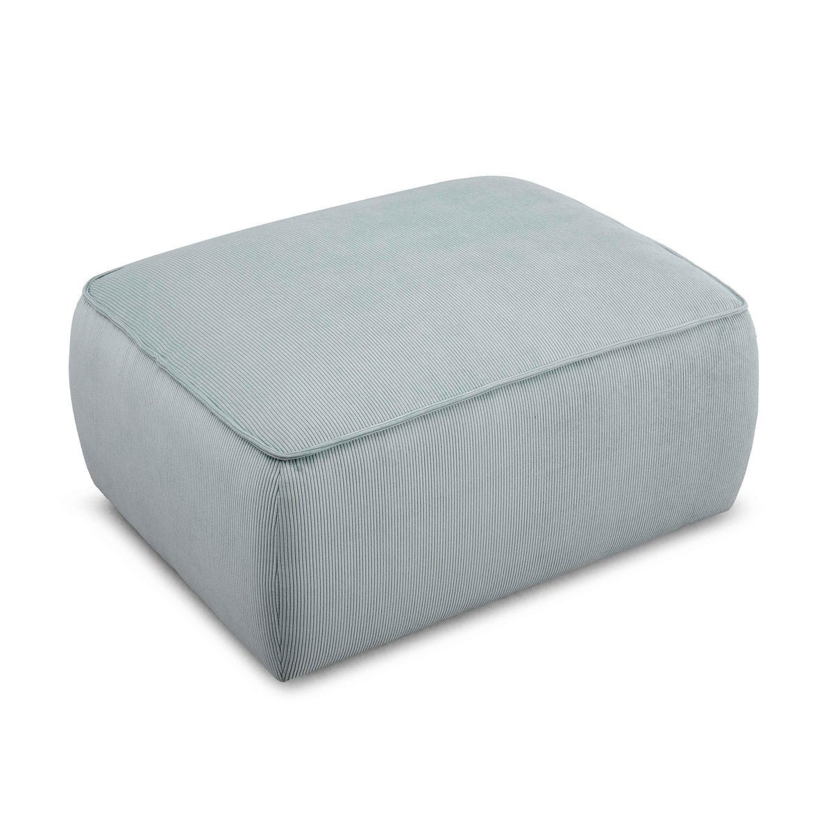Travie Performance Corduroy Velvet Ottoman - View 8