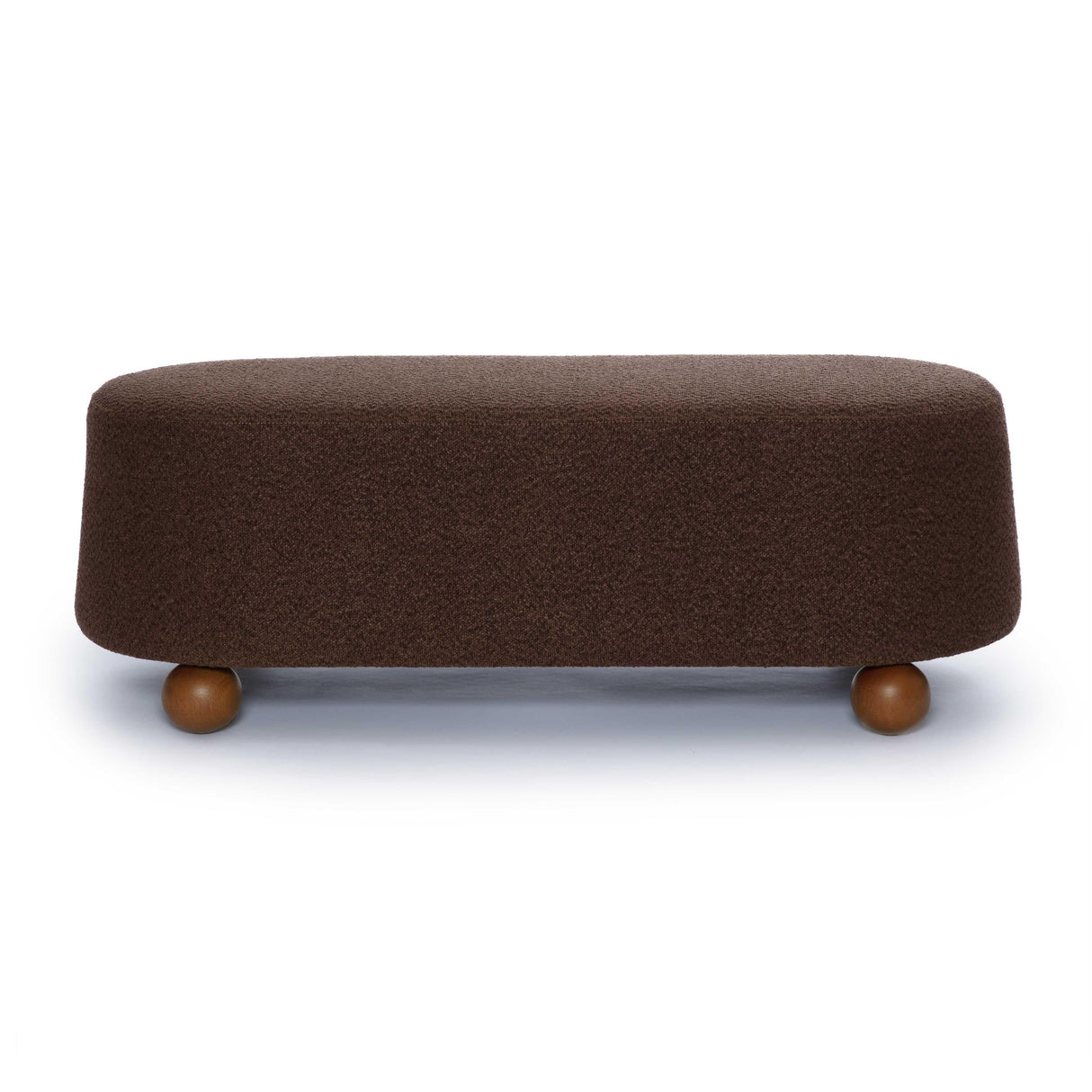 Jaine 48" Boucle Large Ottoman