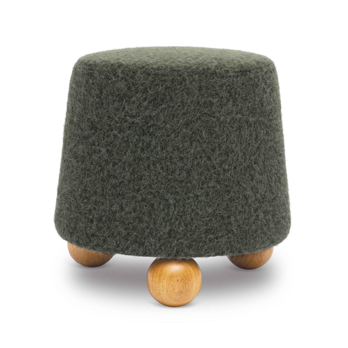 Jaine Loose Mohair Stool