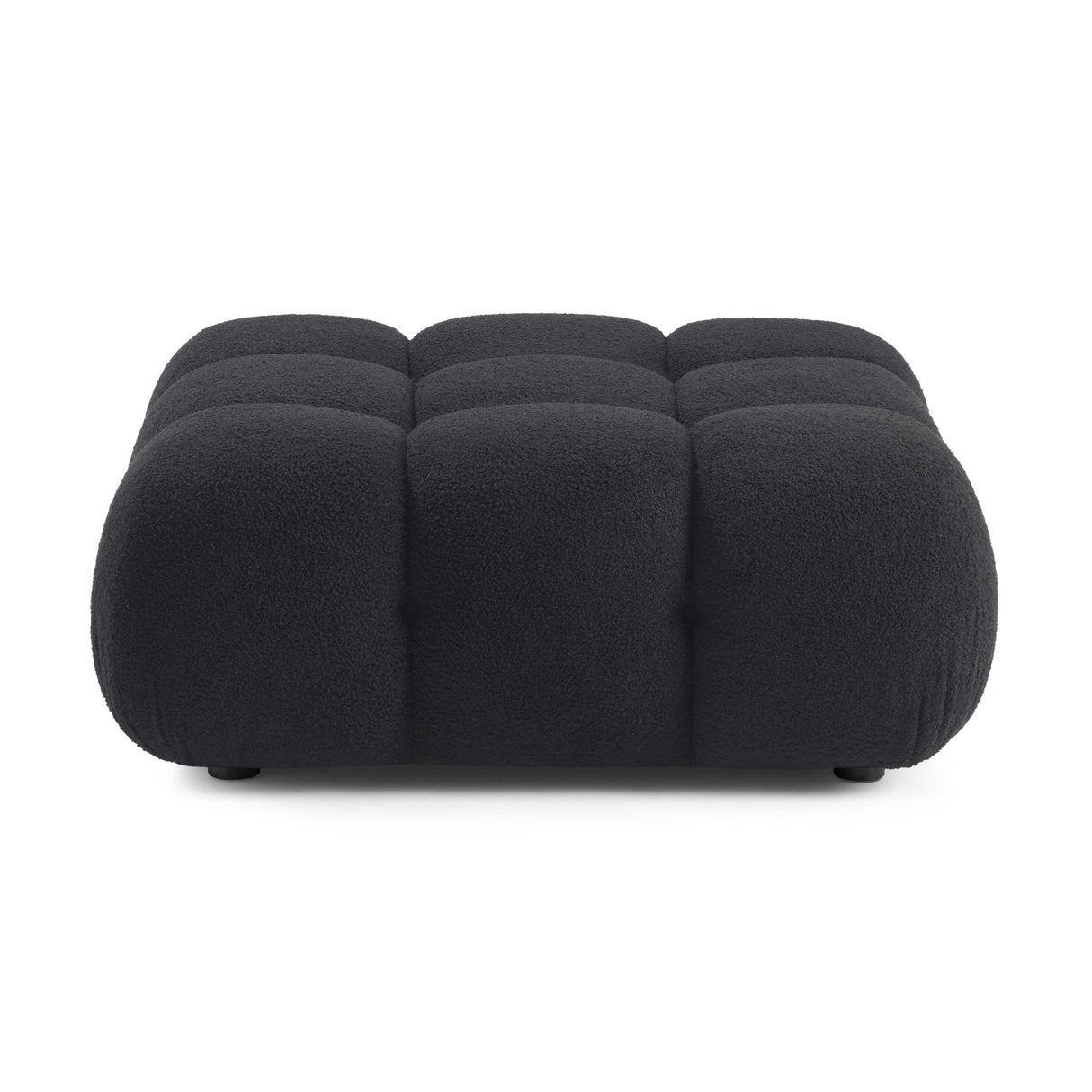 Calliope Vegan Shearling Modular Ottoman