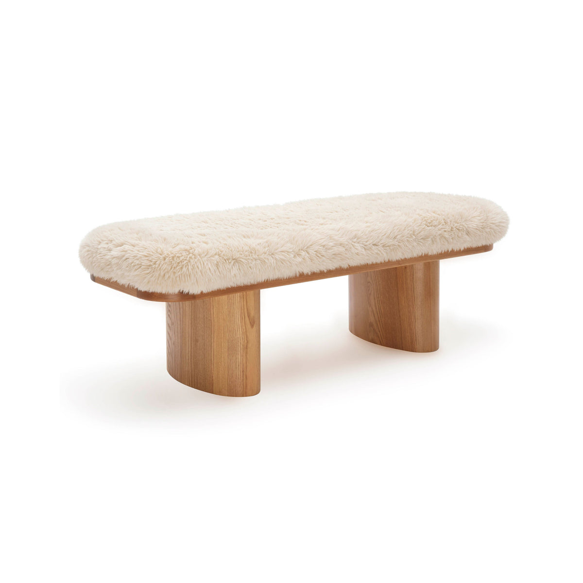 Ollie Upholstered Bench (48"-57") - View 46