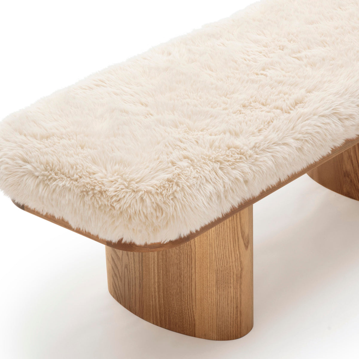 Ollie Upholstered Bench (48"-57") - View 50