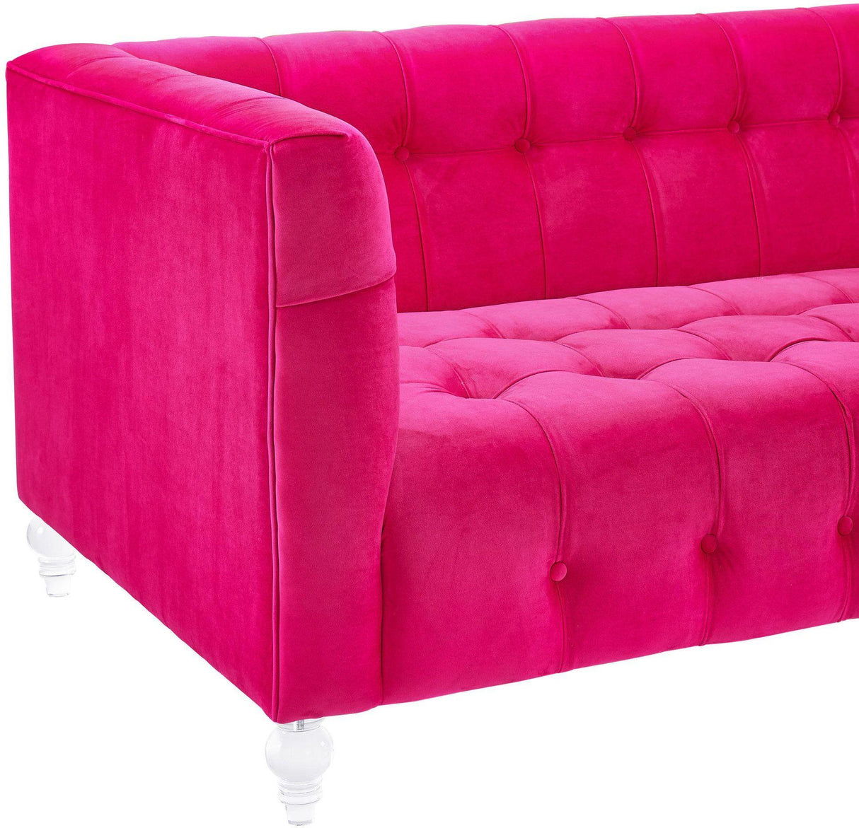 Bea 90.6" Velvet Tufted Sofa
