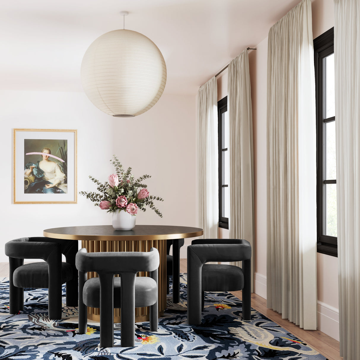 Sloane Velvet Accent Chair