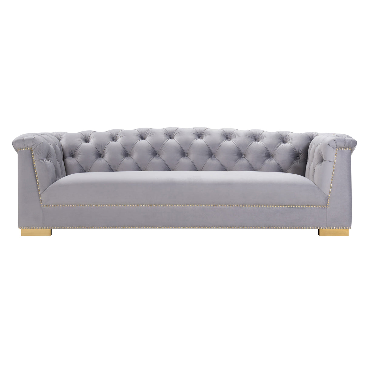 Farah 91" Velvet Sofa