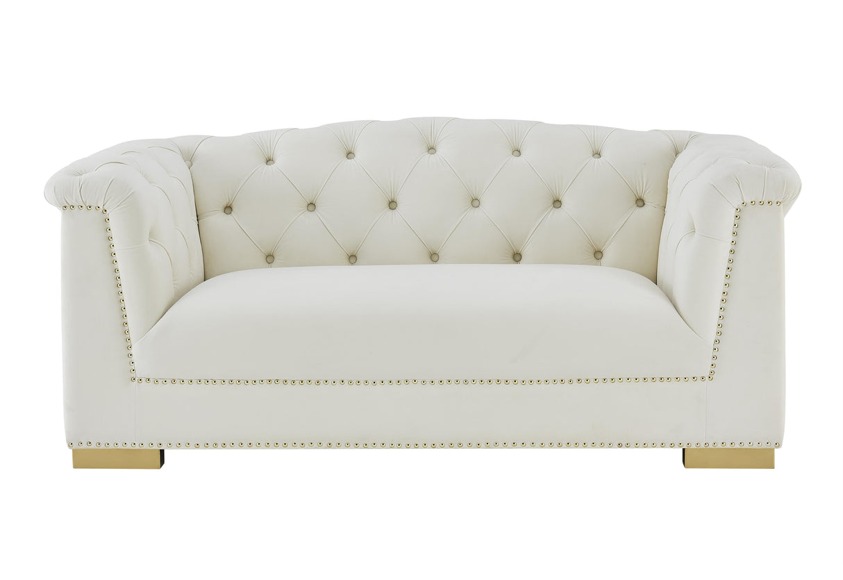 Farah 69" Velvet Loveseat
