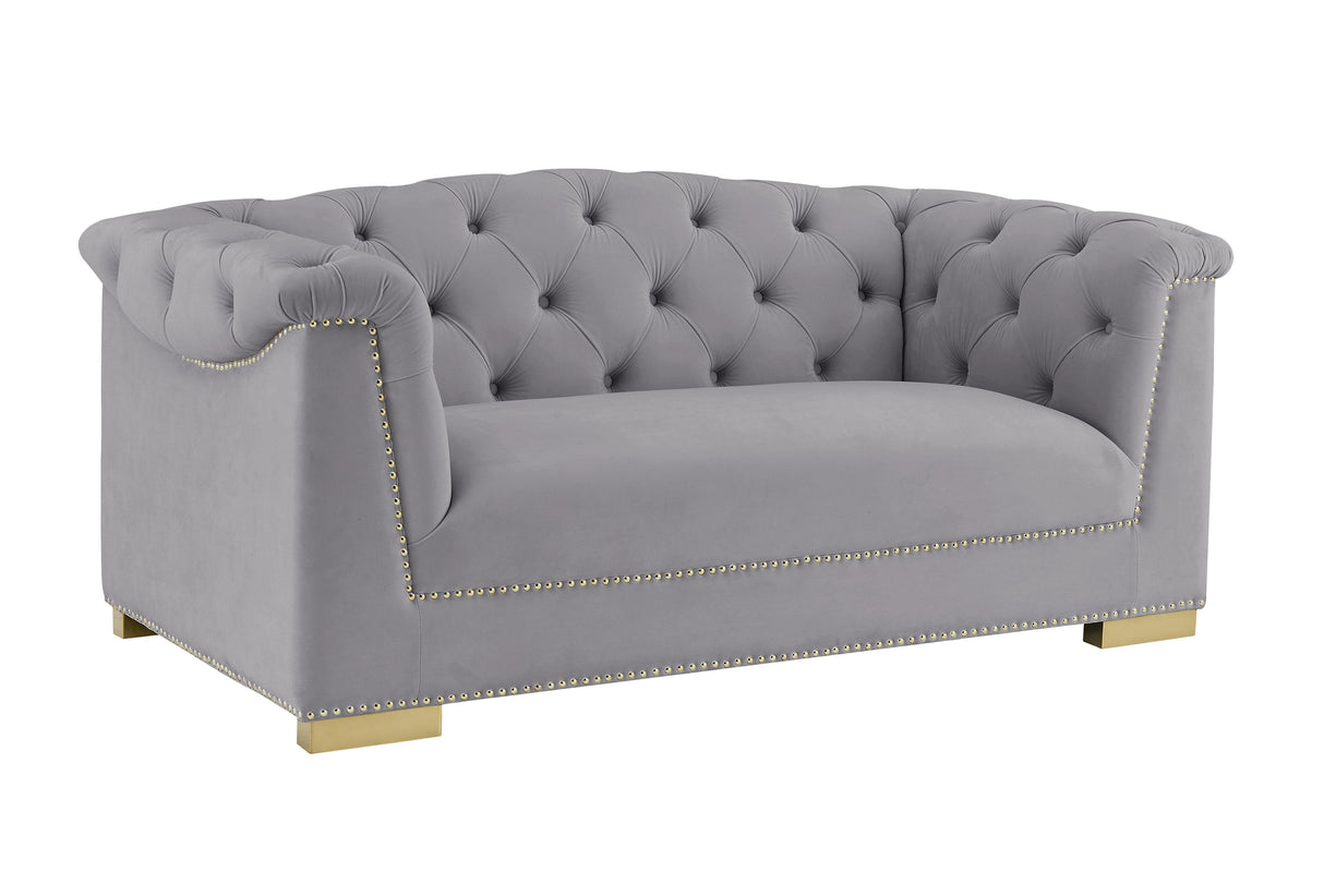 Farah 69" Velvet Loveseat