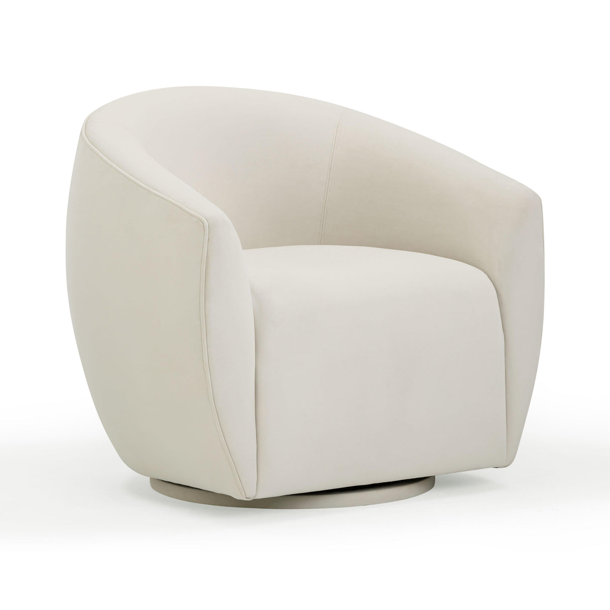 Jordan Velvet Swivel Chair
