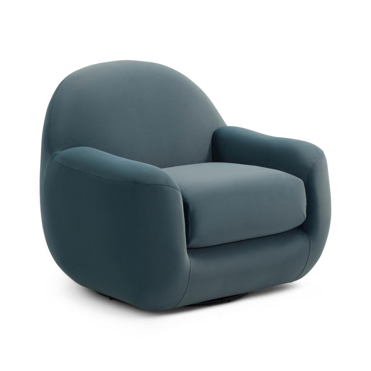 Tiago Velvet Swivel Chair