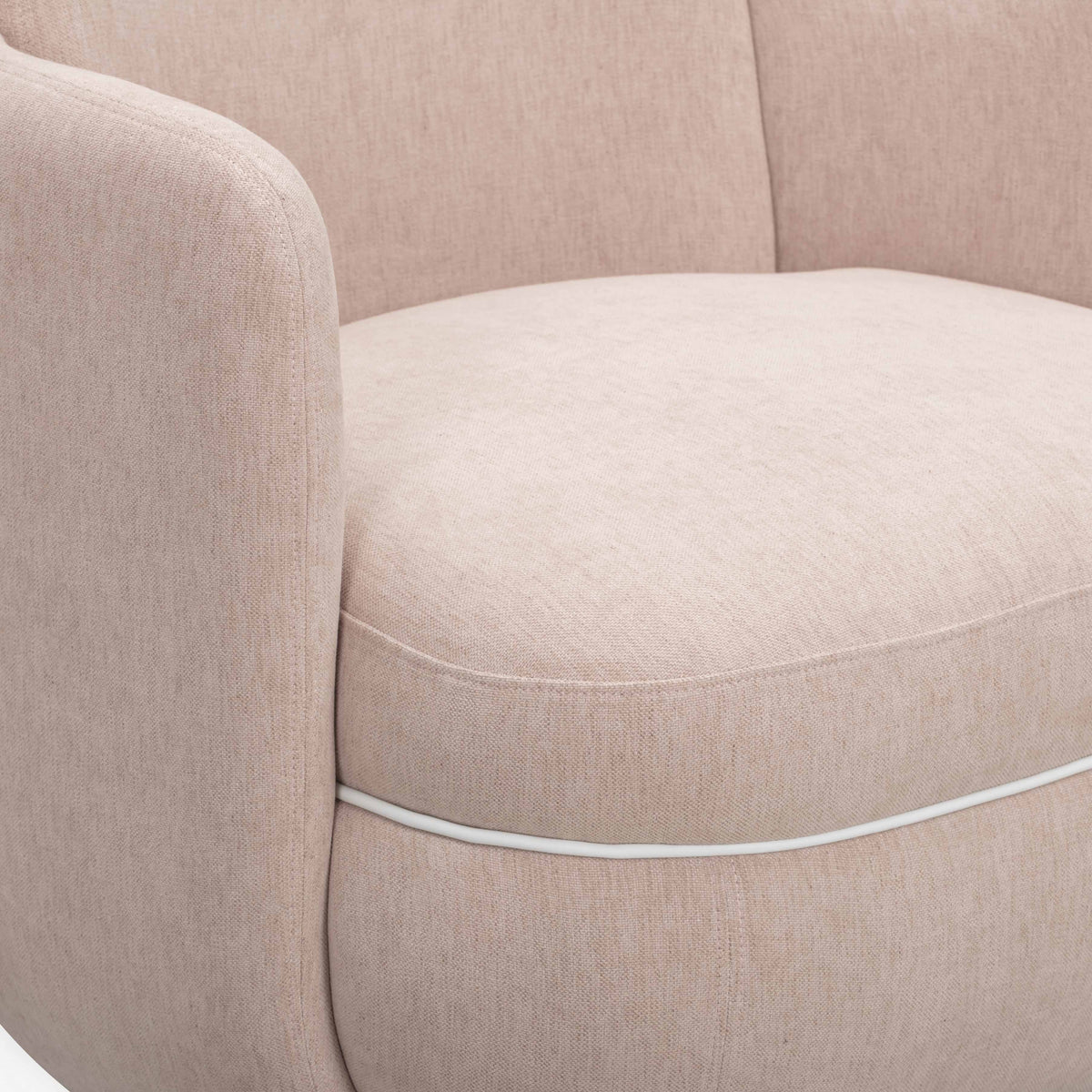 Wolfie Performance Chenille Swivel Accent Chair - View 6