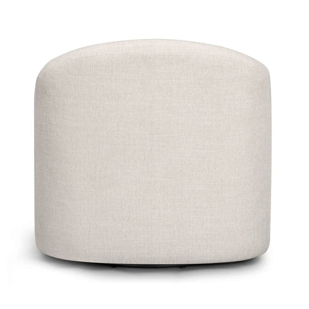 Thao Contract-Grade Basketweave Fabric Swivel Accent Chair - View 5