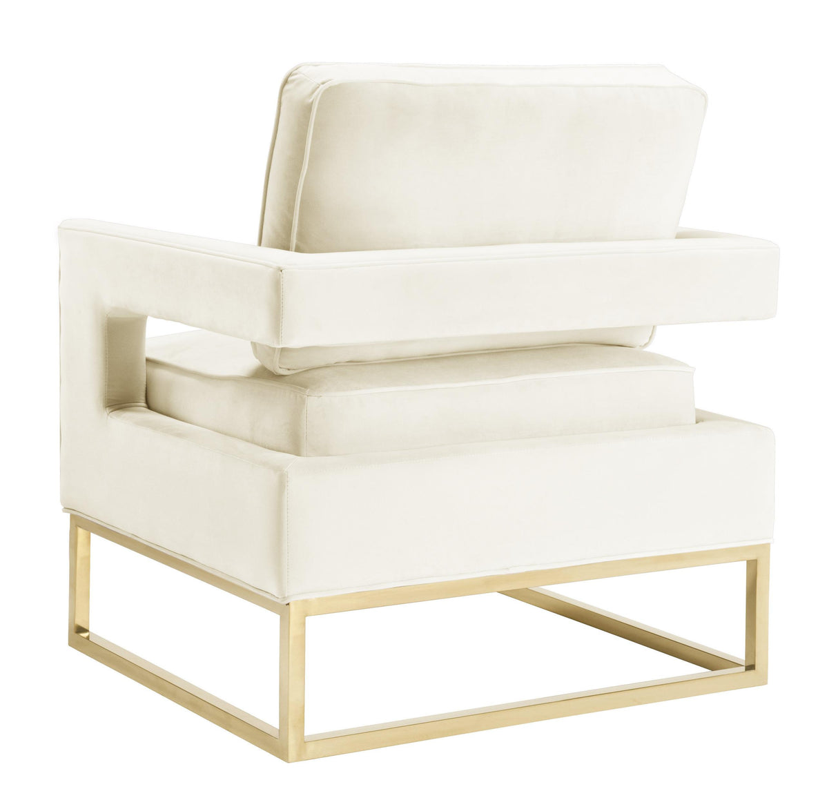 Avery Velvet Accent Chair