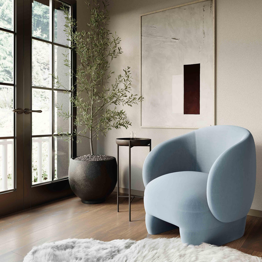 Kiki Velvet Accent Chair
