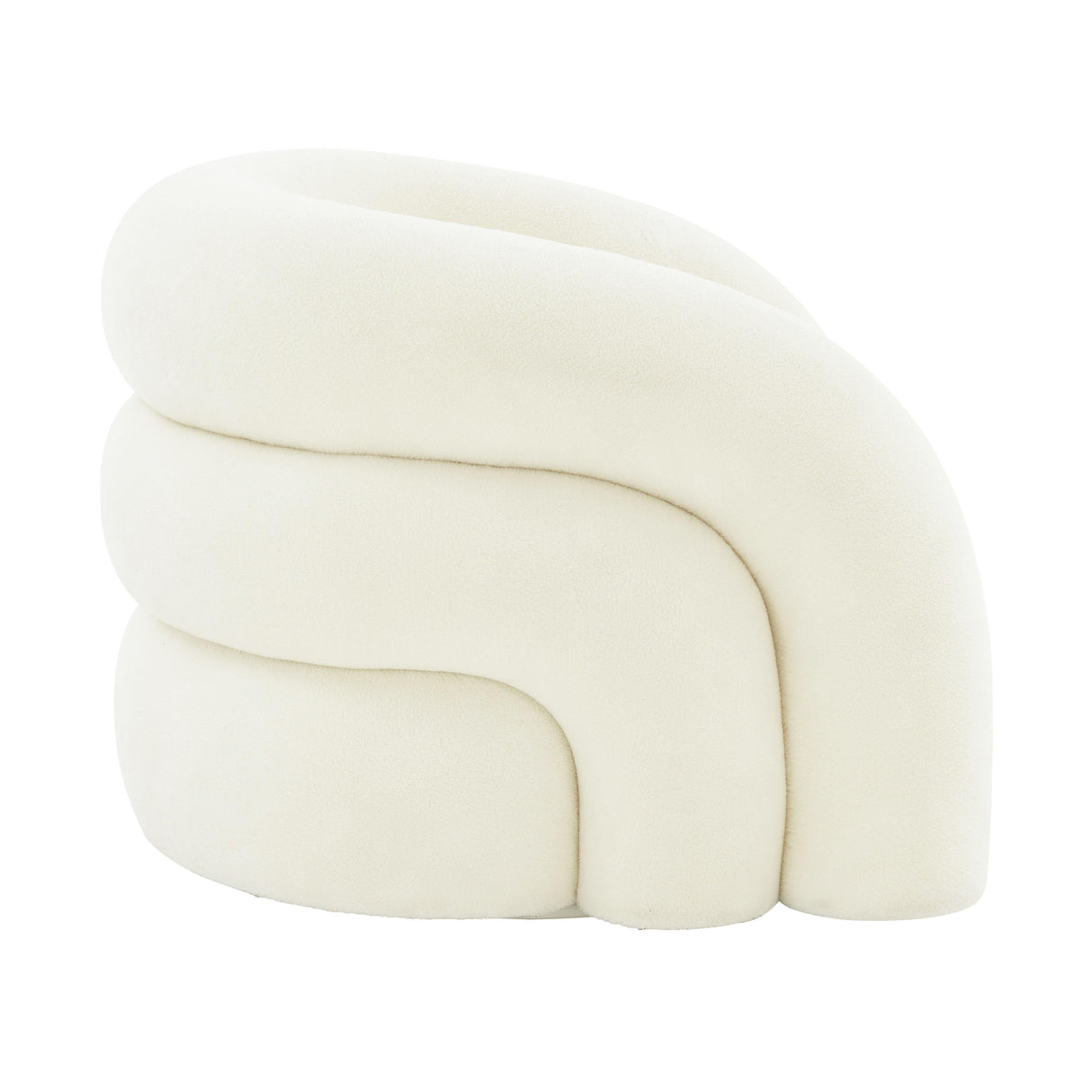 Slipper Upholstered Swivel Chair