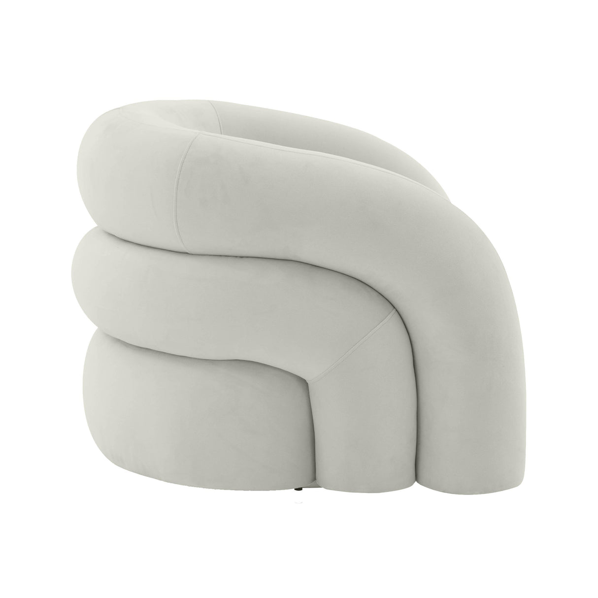 Slipper Upholstered Swivel Chair