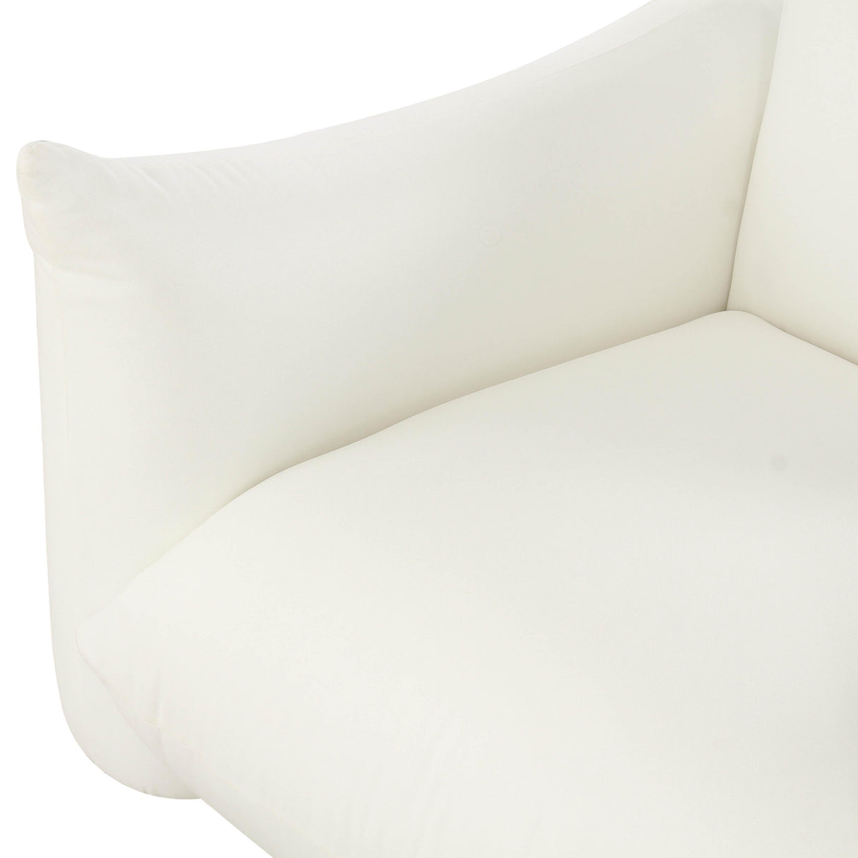 Saint Tropez Pearl Performance Fabric Stuffed Armchair