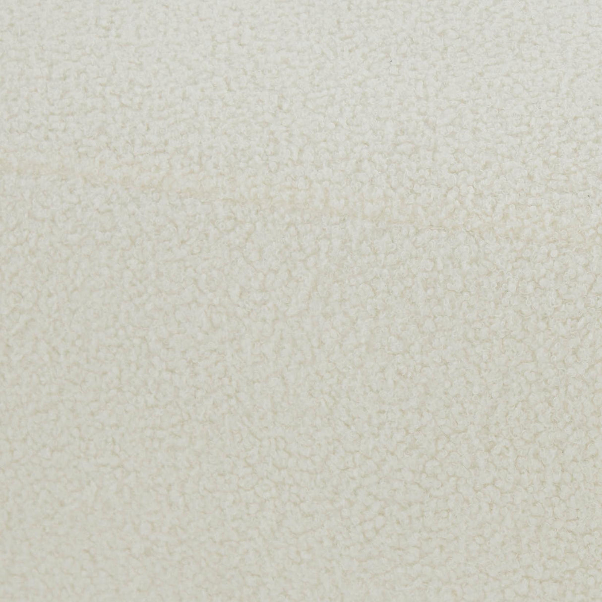 Calliope Cream Vegan Shearling Modular Armless Chair