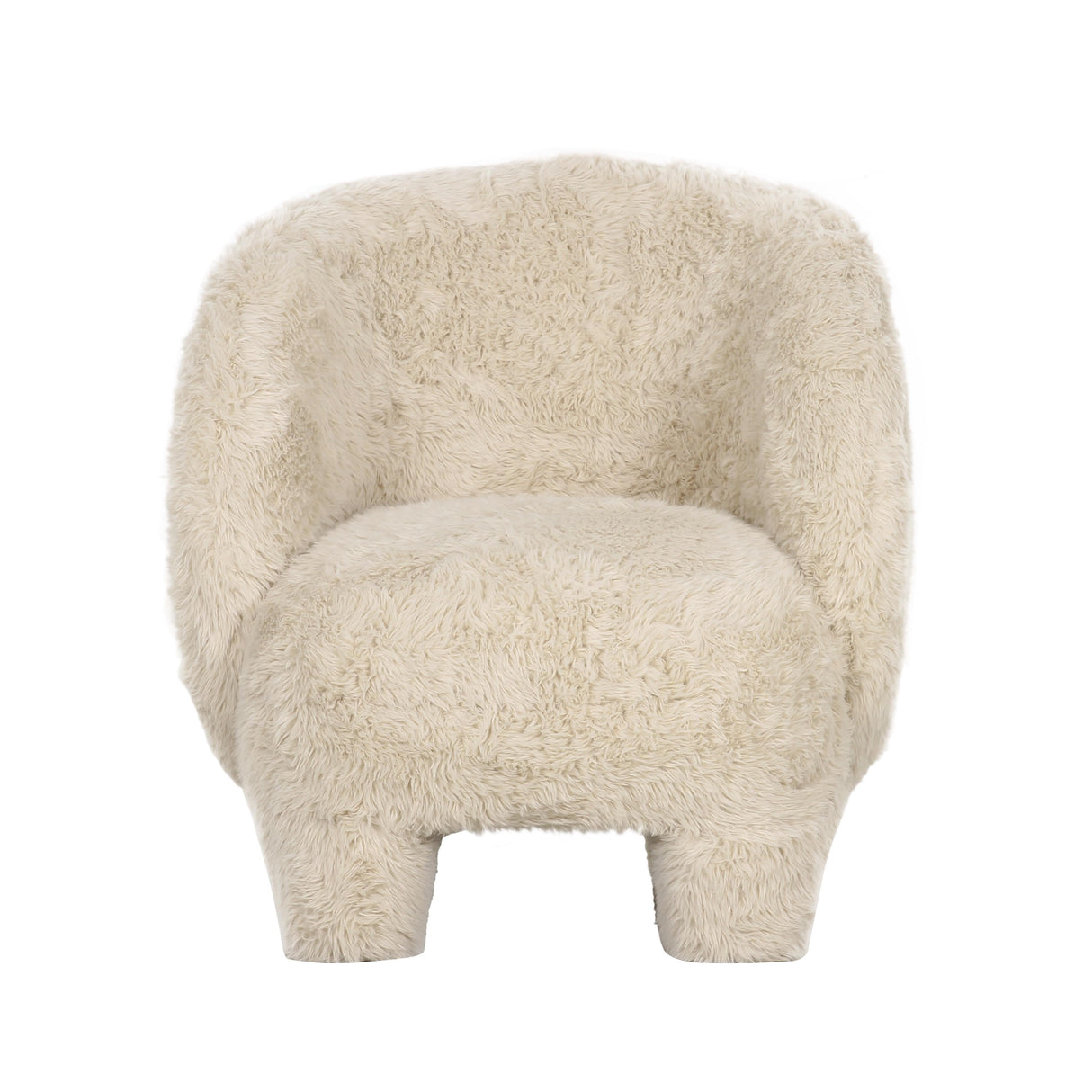 Kiki Vegan Shearling Accent Chair