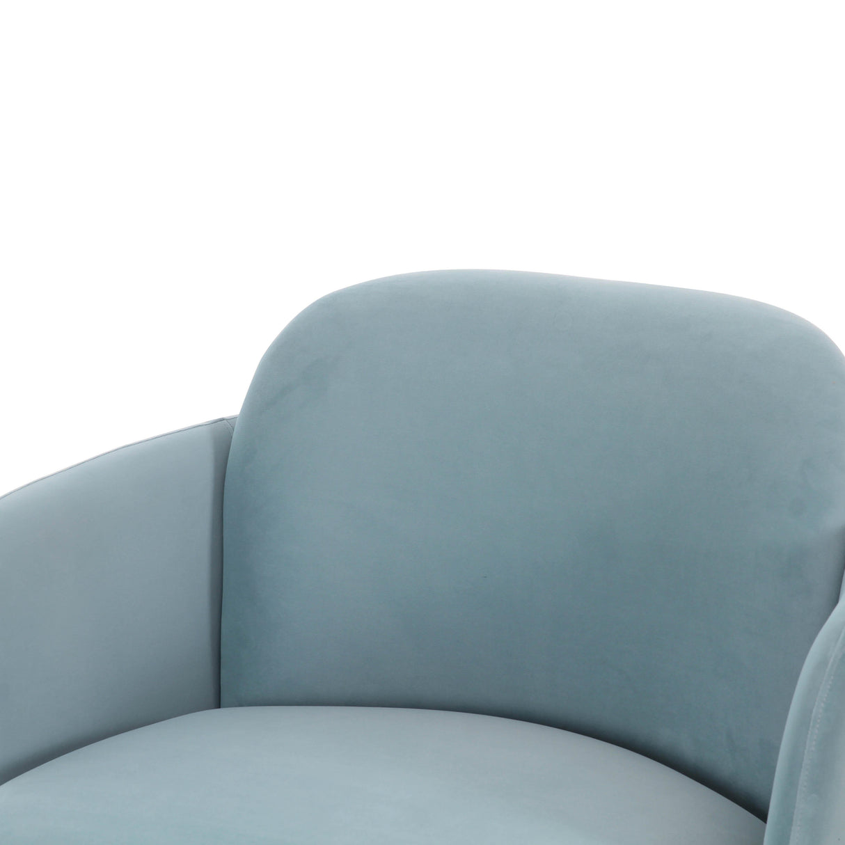 Solange Velvet Swivel Chair