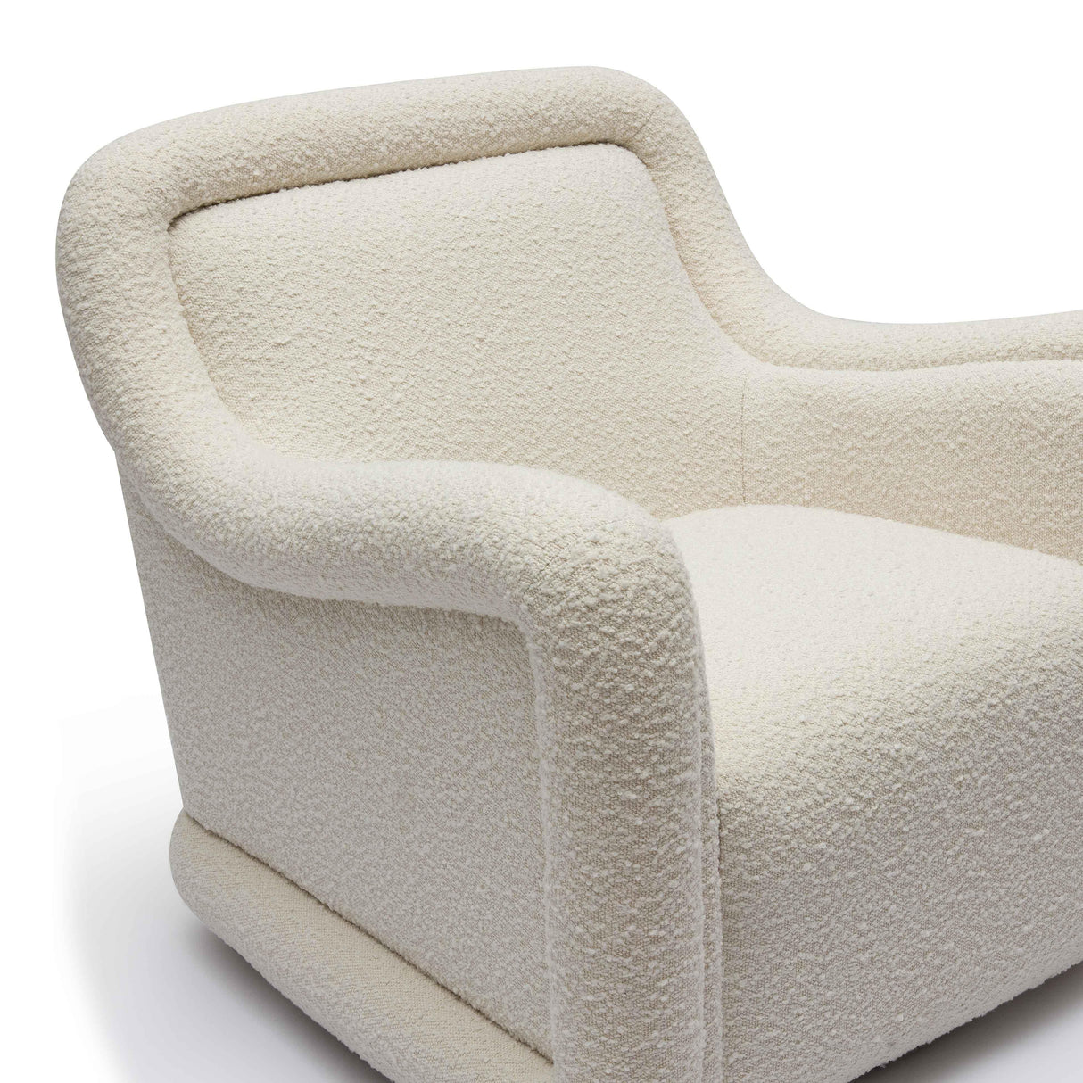 Charli Boucle Swivel Chair
